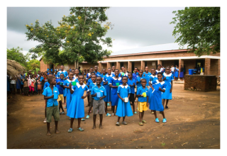 A school in Malawi